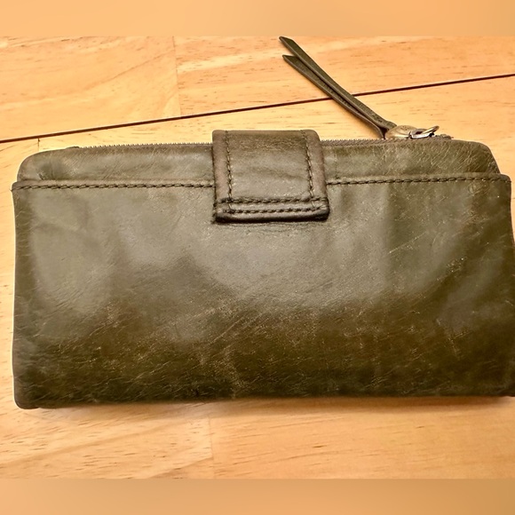 Hobo green leather wallet - Picture 2 of 5